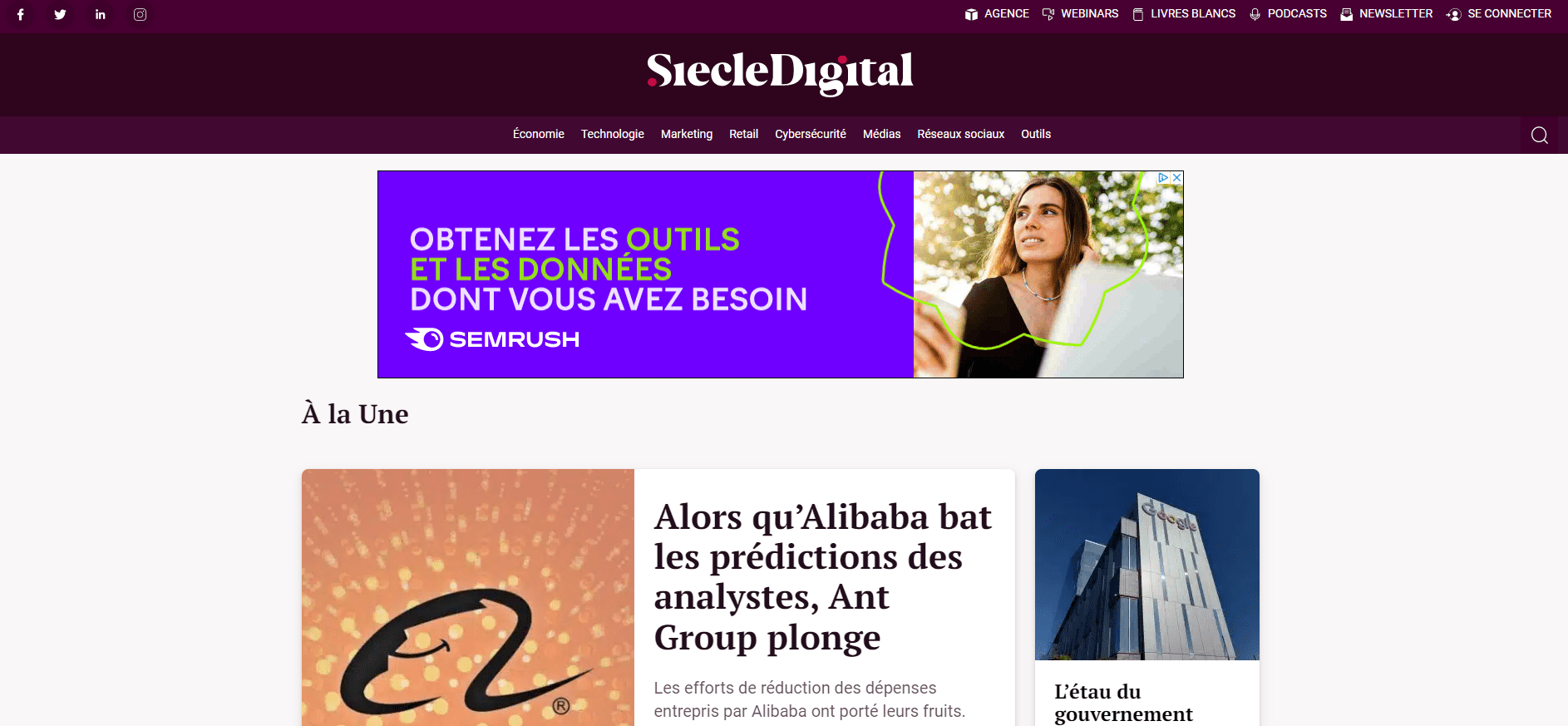 Siecle digital - Le journal Du Marketing