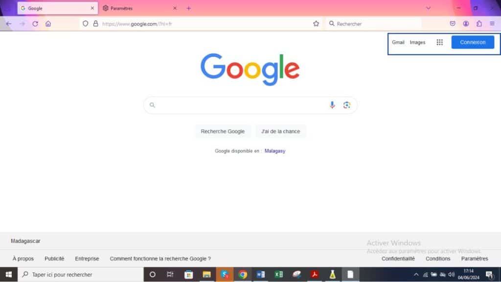 navigateur google