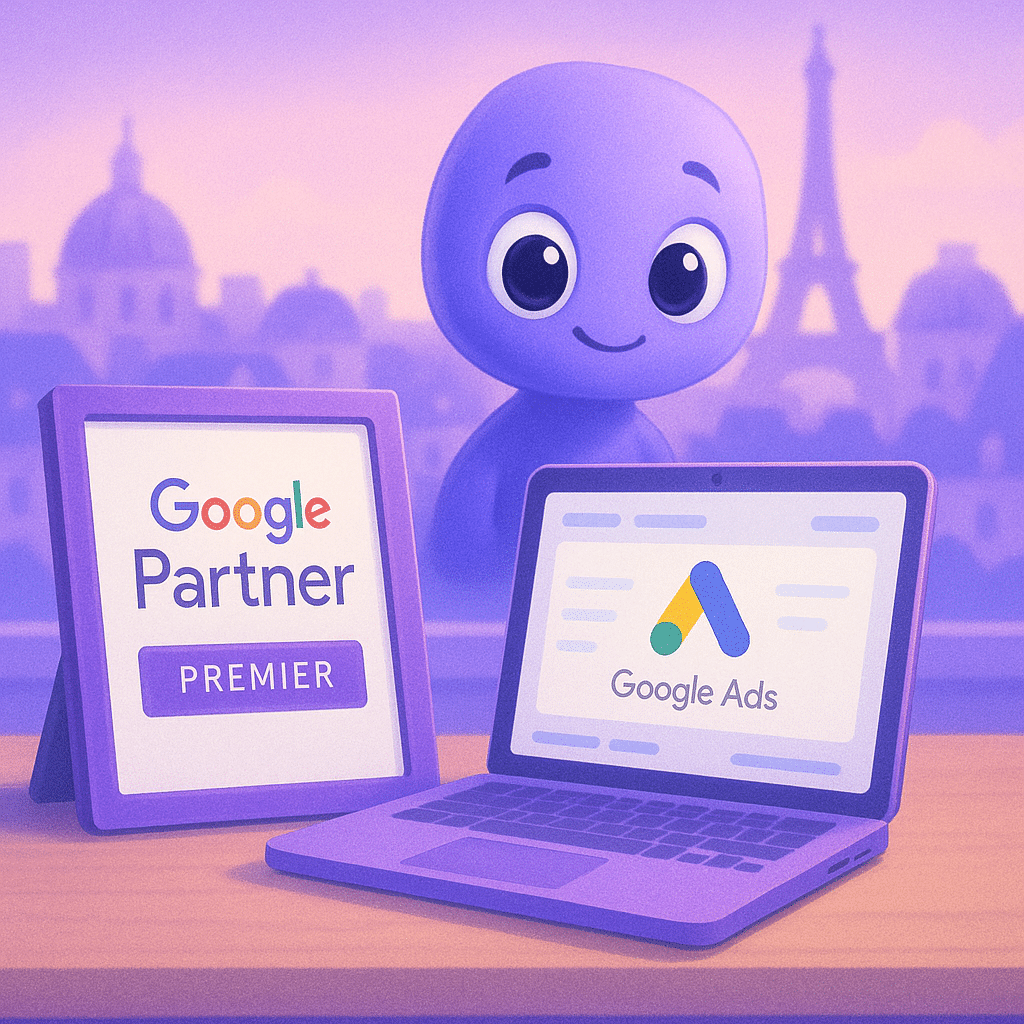 Google Ads Paris | Optimisez vos campagnes avec Adsrank 1 google partner
