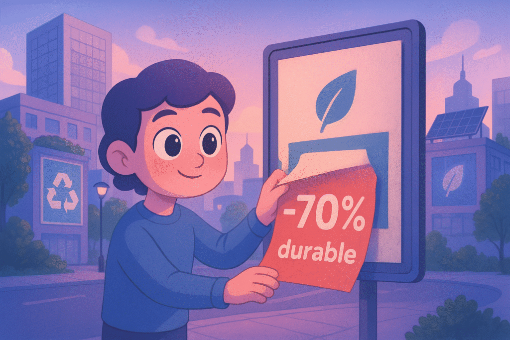 Publicité écoresponsable | La clé de croissance verte 1 publicité écoresponsable