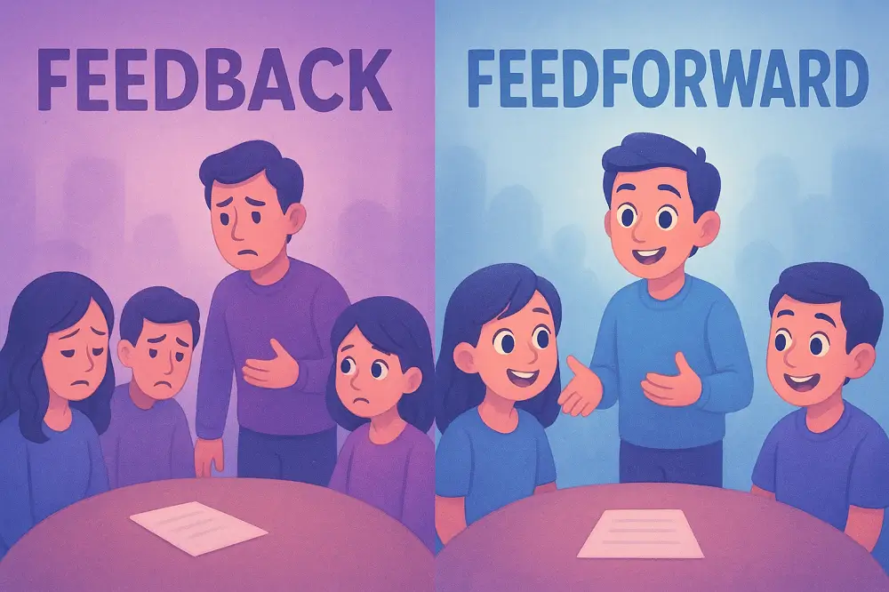 Feedforward | L’alternative au feedback qui transforme la manière de progresser 2 feedforward vs feedback