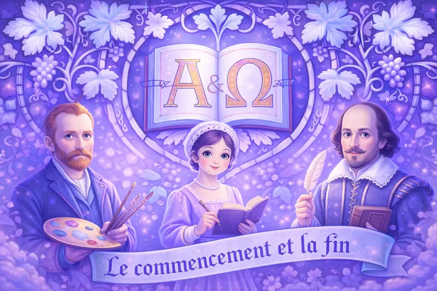 Alpha et Oméga | Du symbole biblique à l’emblème culturel universel 3 symboles alpha et omega
