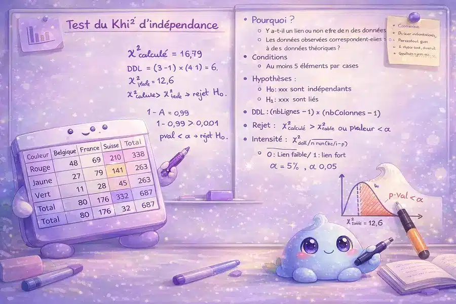 Tableau de contingence : l’analyse croisée au service de vos décisions marketing 5 tests statistiques