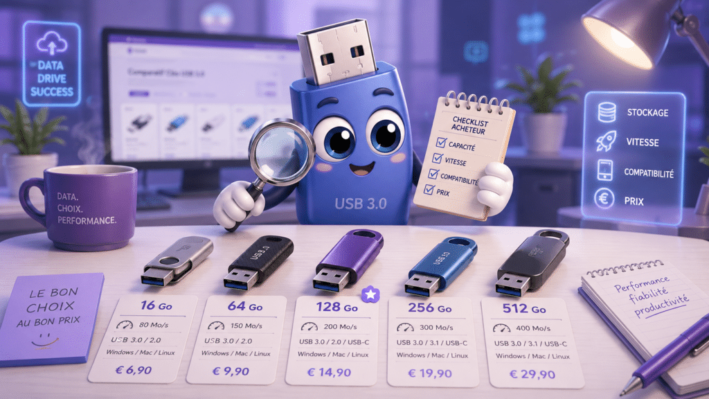 Quel modèle de clé USB 3.0 correspond vraiment à vos besoins ? 1 Clé usb